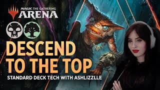 Descend to the Top  Golgari Self Mill  Standard Deck Tech with Ashlizzlle  MTG Arena [upl. by Grath41]