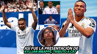 Así FUE la PRESENTACIÓN de KYLIAN MBAPPÉ con el REAL MADRID en el SANTIAGO BERNABÉU [upl. by Richmound634]