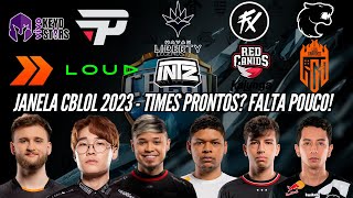 JANELA DE TRANSFERÃŠNCIAS 2 SPLIT CBLOL 2023 8  OS TIMES ESTÃƒO PRONTOS [upl. by Svensen265]