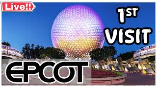 🔴 LIVE  En Vivo Pt 3  WDW Stream  EPCOT Rope Drop 1st Visit 101724 [upl. by Oicapot]