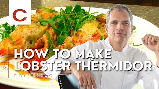 Lobster Thermidor  Chef Pierre Gignac  Quick Recipe [upl. by Maude452]