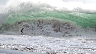 Scoring MASSIVE swell in Maui  PSYCHO Shorebreak with Clay Marzo  XXL [upl. by Lewis]