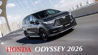 HONDA ODYSSEY Hybrid 2026  More humanized Configurations [upl. by Nolrev498]