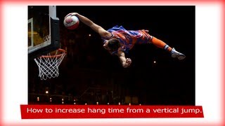 How to increase hang time from a vertical jump [upl. by Tate]