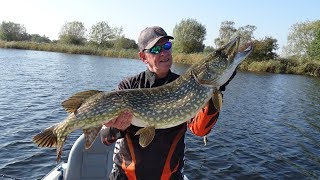 Pike fishing in Holland part 1 [upl. by Manson]