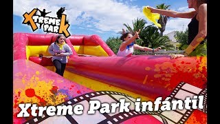 XTREME PARK INFANTIL  WIPEOUT TARRAGONA  HUMOR AMARILLO COSTA DORADA [upl. by Stegman]