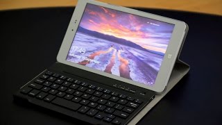 Chuwi Hi8 Bluetooth Keyboard Case from Banggood  UK Unboxing and Review [upl. by Malcah]