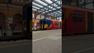 Rare SWR Class 455’s Passing Bournemouth On ECS Move to Bournemouth TampRSMD [upl. by Lisette]