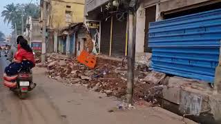 MG road Jeypore After Aviction road widening Today Morning 🌄 view [upl. by Sorce]