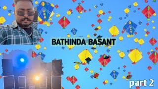 Bathinda Basant panchami 2024 bathinda basant ajayvlogss vlog kiteflyinglover [upl. by Eenttirb]