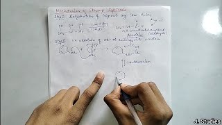 Skraup Synthesis of Quinoline with mechanism  Organic Chemistry  BSc 3rd year hpu chemistry [upl. by Wallis]