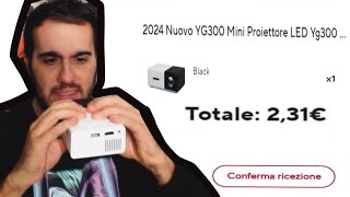 COMPRO PROIETTORE A 231€  Video UNBOXING [upl. by Leinad]