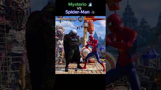 Mysterio vs SpiderMan in Mortal Kombat 🧙🕷️ shorts mk1 [upl. by Iht]