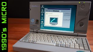 Exploring This Tiny Libretto Laptop With Windows 95 [upl. by Bouley]