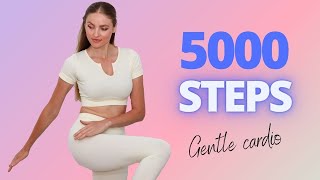 5000 Steps Workout At Home  YanaFit Gentle Cardio Exercises No Jumping [upl. by Rima]