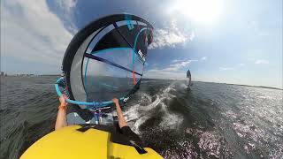 🇧🇪🚀 Fun windsurfing at Brouwersdam [upl. by Richara]