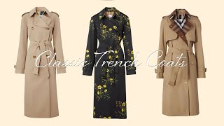 Elevate Your Autumn Style With Classic Trench Coats [upl. by Eittod]