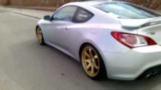 Genesis Coupe with XXR 522s [upl. by Herriott233]