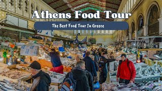 The Ultimate Greek Food Tour in Athens Greece Athens Central Market [upl. by Artiek]