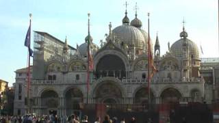 VENEZIA PIAZZA SAN MARCO BASILICA di SAN MARCO CAMPANILE di SAN MARCO [upl. by Klarrisa992]