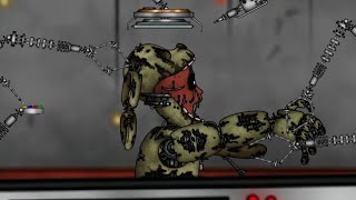 FNaFDC2 REPAIRING ANIMATRONICS EP 02 ANIMATRONIC OF THE TIMESPRINGTRAP THE BAD BUNNY [upl. by Annaiek]