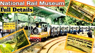 National Rail Museum Delhi  Chanakyapuri  National Rail Museum Full Tour 2024 [upl. by Ereynihc]