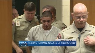 Hearing held for man accused of killing child [upl. by Nilad857]