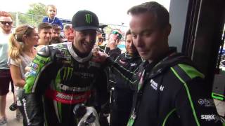 Sykes presented with his 2013 Championship winning Ninja [upl. by Udale940]