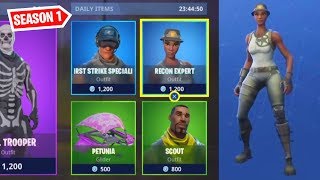 Fortnite 571 days ago Recon Expert Item Shop [upl. by Lael]