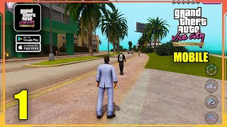 GTA Vice City Definitive Edition Mobile Gameplay Walkthrough Part 1 Android iOS [upl. by Anwahsit179]