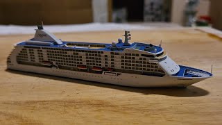 Seven Seas Voyager  Unboxing Cruiseship Modell [upl. by Lenrow666]