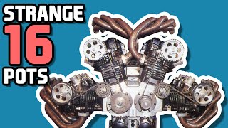 The STRANGEST 16Cylinder Engines In The World [upl. by Curcio349]