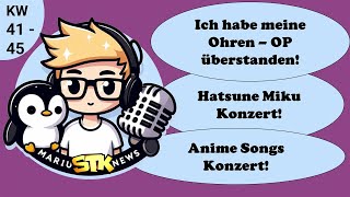 Viele Konzerte und eine OhrenOP 🙉 MariuSTKnews KW41  KW45 📅 [upl. by Ynaffit]