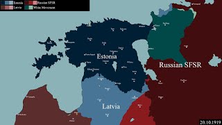 Estonian War of Independence  Every Day [upl. by Rabah]