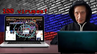 RUSSIAN HACKER DESTROYS INDIAN SCAMMER WITH 100 VIRUSES [upl. by Eirallih]