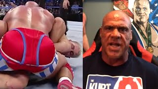 Kurt Angle on Daniel Puder Keylock Incident [upl. by Acinhoj]