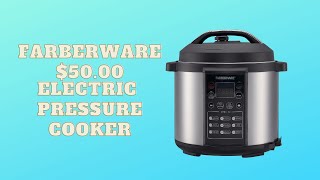 Farberware 5000 Electric Pressure Cooker [upl. by Atterehs]