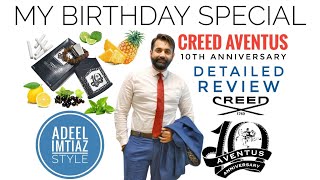 Creed Aventus 10th Anniversary Perfume Review [upl. by Liuqnoj281]