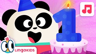 Happy Birthday Song for 1YearOlds 🎂1️⃣🎈 Songs for kids  Lingokids [upl. by Valentina]