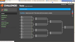 Como Fazer uma Tabela de campeonatos Challonge [upl. by Haissi]