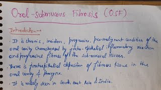 Oral Submucous Fibrosis ENT [upl. by See]