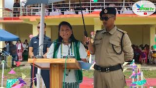 HMLA Smty Nyabi Jini Dirchi  Speech on 78th I Day celebration [upl. by Yort]