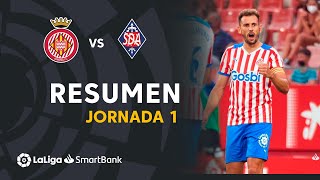 Resumen de Girona FC vs SD Amorebieta 20 [upl. by Tiebout]