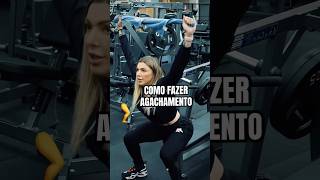 APRENDA O AGACHAMENTO  TUTORIAL PARA INICIANTES 🔥🦵maxtitanium treino musculação academia [upl. by Anyar3]