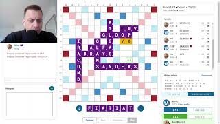 Scrabble game with commentary no458 [upl. by Eiramanin]