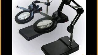 세기광학기기 SEKI Optical Magnifier LED lamp [upl. by Anailuj]