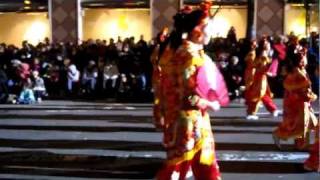 San Francisco Chinese New Year Parade 2012 St Marys Girls Drum amp Bell Corps [upl. by Roybn]