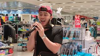 I LOVE YOU  Celine Dion live mall cover by Kevin Traqueña [upl. by Hanni]