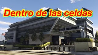 Entrando en la COMISARIA Entramos en las CELDAS GTA 5 [upl. by Zoilla201]