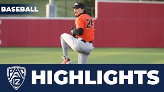 No 7 Oregon State vs Washington State  Baseball Highlights  Game 1  2024 Season [upl. by Ainavi]